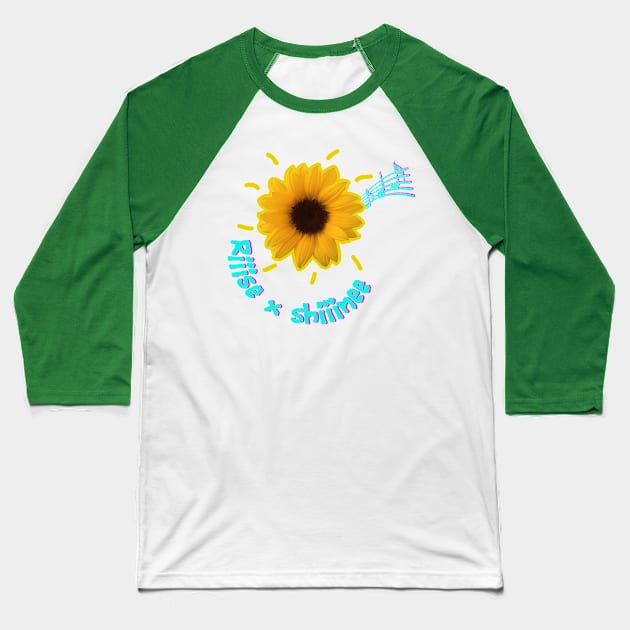 rise and shine Baseball T-Shirt by Amberstore